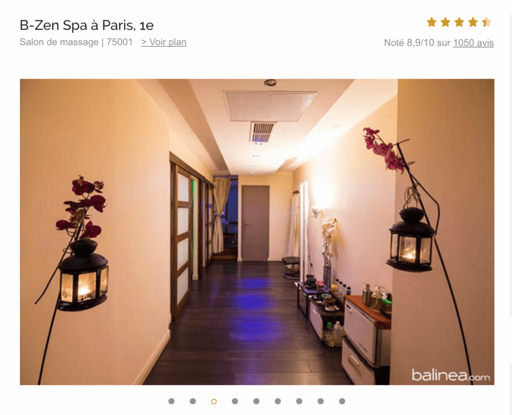 balinea institut b-zen spa test et avis